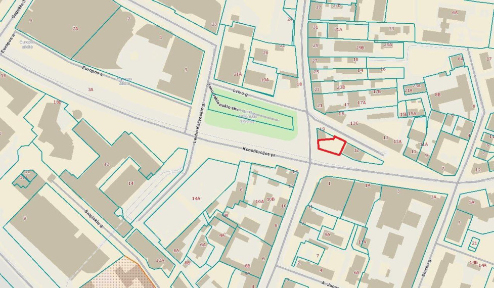 Parduodamas sklypas Kalvarijų g., Vilniaus m., Vilniaus m. sav., 5.71 a ploto 26
