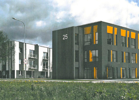 Parduodamos patalpos Topolių g., Giraitės k., Kauno r. sav., 72 m² ploto