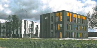 Parduodamos patalpos Topolių g., Giraitės k., Kauno r. sav., 72 m² ploto 1