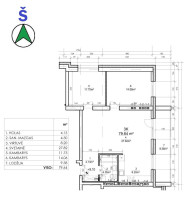 Parduodamas butas Rygos g., Justiniškės, Vilniaus m., Vilniaus m. sav., 80.50 m² ploto 3 kambariai 11