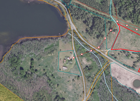 Parduodamas sklypas Gruožninkėlių k., Trakų r. sav., 126.54 a ploto