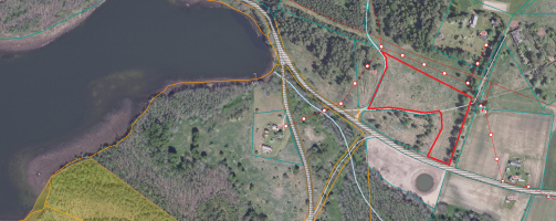 Parduodamas sklypas Gruožninkėlių k., Trakų r. sav., 126.54 a ploto 1