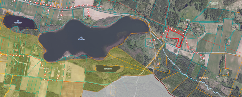 Parduodamas sklypas Gruožninkėlių k., Trakų r. sav., 126.54 a ploto 2