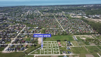 Parduodamas namų valdos paskirties sklypas Didžioji , Palangos m. sav., 12 a ploto 2