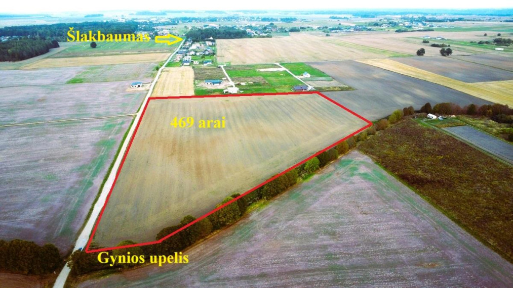 Parduodamas sklypas Žemygalos g., Varluvos k., Kauno r. sav., 469.00 a ploto 4