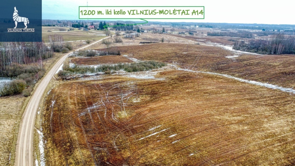 Parduodamas kitos paskirties sklypas Pociūnų k., Vilniaus r. sav., 620 a ploto 5