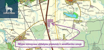 Parduodamas kitos paskirties sklypas Miliaučiznos k., Ukmergės r. sav., 1050 a ploto 2