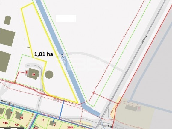 Parduodamas komercinės paskirties sklypas Pakruojo g., Gubernija, Šiaulių m., Šiaulių m. sav., 101.34 a ploto 4