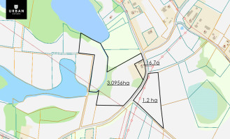 Parduodamas sklypas Lukošiškės k., 931.26 a ploto 2