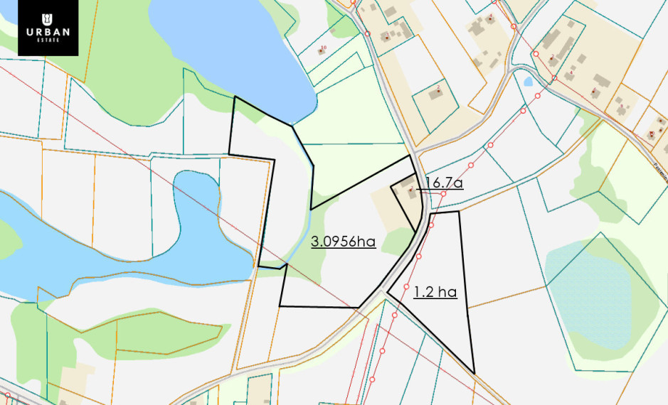 Parduodamas sklypas Lukošiškės k., 931.26 a ploto 2