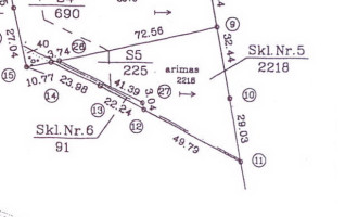 Parduodamas kitos paskirties sklypas Baseino g., Avižienių k., Vilniaus r. sav., 34.41 a ploto 16
