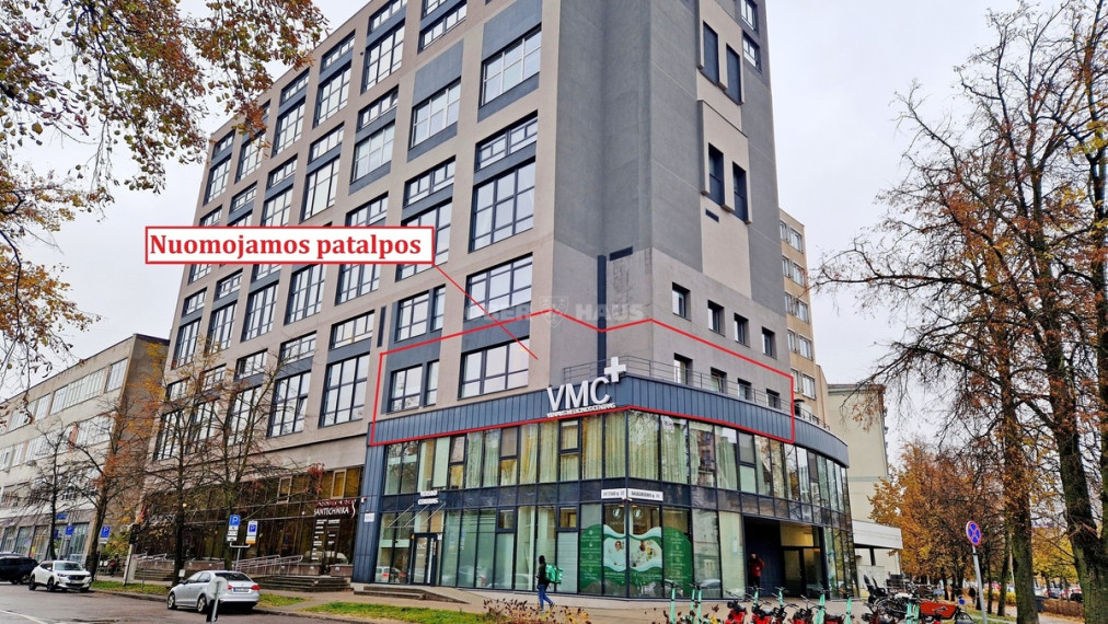 Nuomojamos administracinės patalpos Vytenio g., Naujamiestis, Vilniaus m., Vilniaus m. sav., 206.29 m2 ploto 2