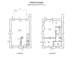 Parduodamas namas Gvazdikų Sodų g., Antakalnis, Vilniaus m., Vilniaus m. sav., 107.79 m2 ploto, 2 aukštai 27