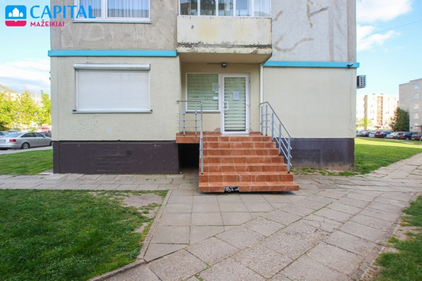Parduodamos administracinės, kitos paskirties, paslaugų, prekybos patalpos Žemaitijos g., Mažeikių m., Mažeikių r. sav., 63.59 m2 ploto 2