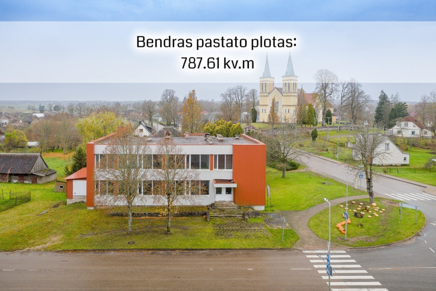 Parduodamos  patalpos Varnių g., Žarėnų mstl., Telšių r. sav., 787.61 m2 ploto 2