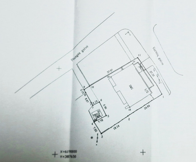 Parduodamos  patalpos Varnių g., Žarėnų mstl., Telšių r. sav., 787.61 m2 ploto 40