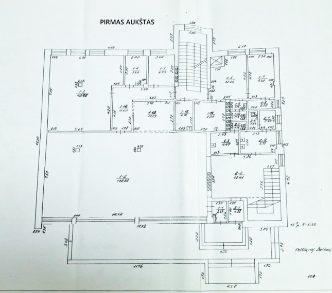 Parduodamos  patalpos Varnių g., Žarėnų mstl., Telšių r. sav., 787.61 m2 ploto 41