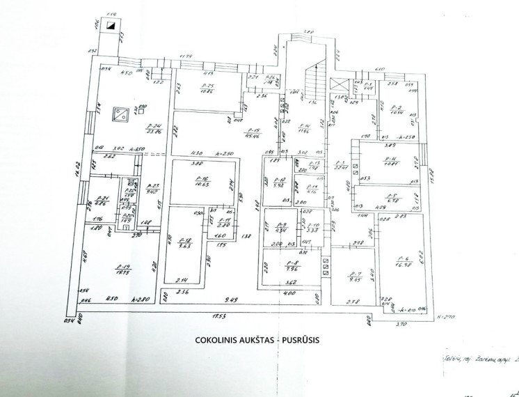 Parduodamos  patalpos Varnių g., Žarėnų mstl., Telšių r. sav., 787.61 m2 ploto 43