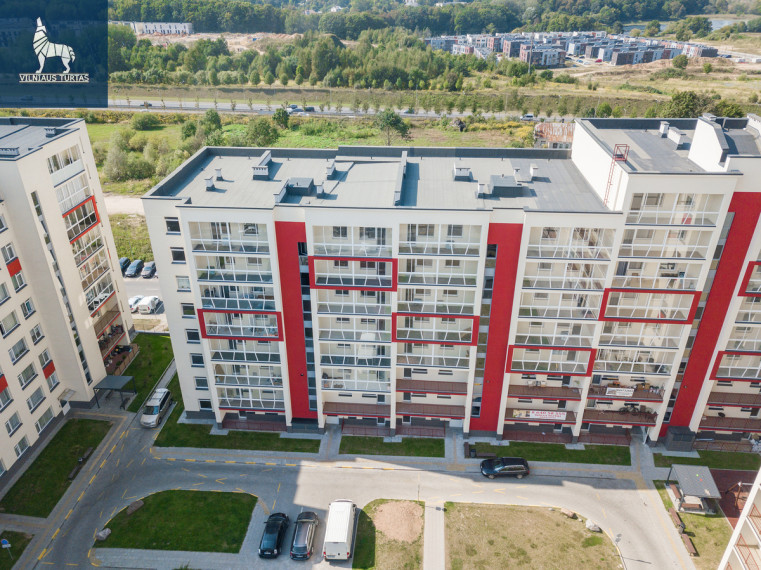 Parduodamas butas Rygos g., Justiniškės, Vilniaus m., Vilniaus m. sav., 55.55 m2 ploto, 2 kambariai 14