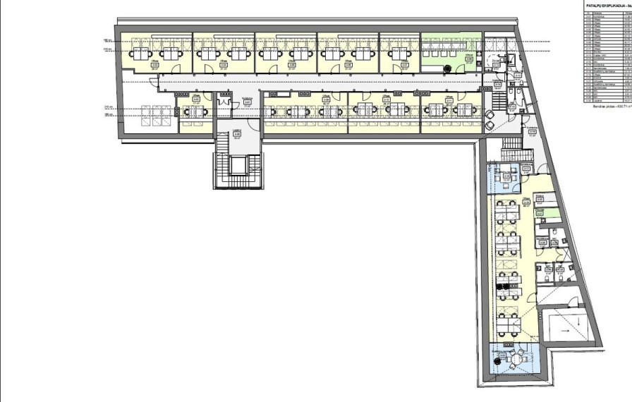 Nuomojamos administracinės patalpos Vilniaus , Senamiestis, Vilniaus m., Vilniaus m. sav., 155 m2 ploto 6