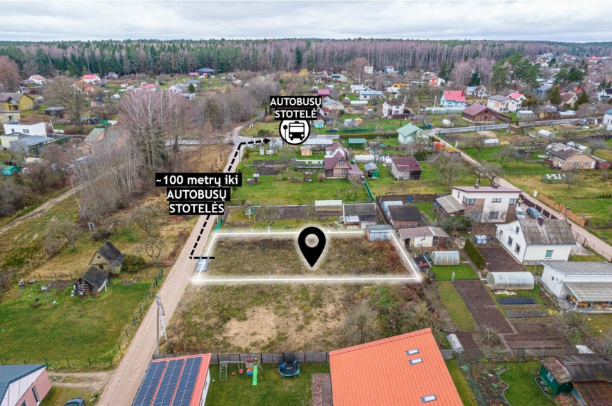 Parduodamas kitos paskirties sklypas Kelmijos Sodų 32-oji g., Salininkai, Vilniaus m., Vilniaus m. sav., 6 a ploto 5
