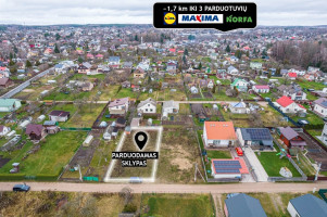 Parduodamas kitos paskirties sklypas Kelmijos Sodų 32-oji g., Salininkai, Vilniaus m., Vilniaus m. sav., 6 a ploto 16