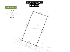 Parduodamas kitos paskirties sklypas Kelmijos Sodų 32-oji g., Salininkai, Vilniaus m., Vilniaus m. sav., 6 a ploto 24