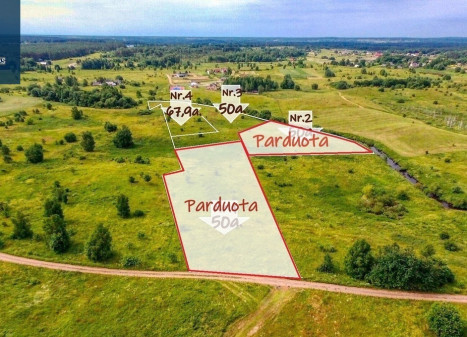 Parduodamas  sklypas Vaivadiškių k., Vilniaus r. sav., 50 a ploto