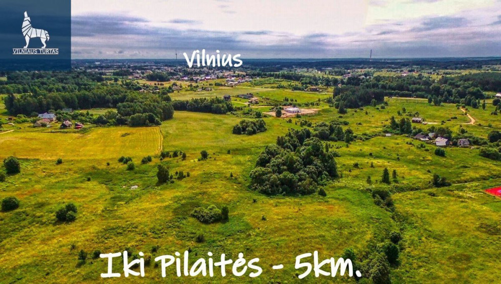 Parduodamas sklypas Vaivadiškių k., Vilniaus r. sav., 50 a ploto 3