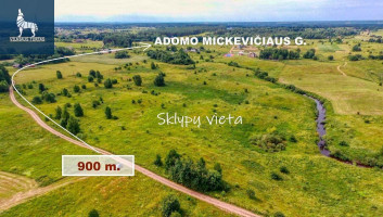Parduodamas  sklypas Vaivadiškių k., Vilniaus r. sav., 50 a ploto 4