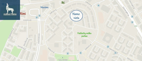 Nuomojamas butas Gabijos g., Pašilaičiai, Vilniaus m., Vilniaus m. sav., 35 m2 ploto, 1 kambariai 11