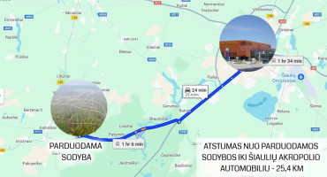Parduodamas  sklypas Kelmės r. sav., Svilės k., Svilės, 1424 a ploto 30