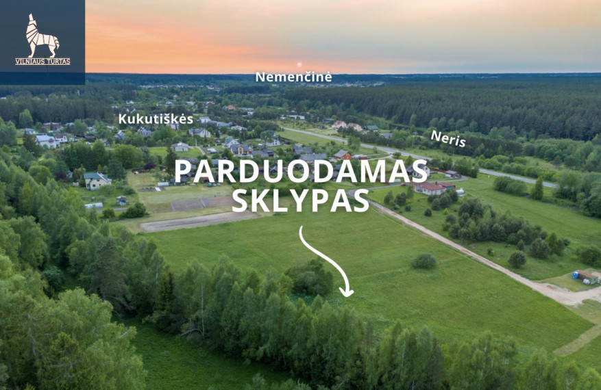 Parduodamas sklypas Vilniaus r. sav., Kukutiškių k., Vilniaus g., 18.8 a ploto 1