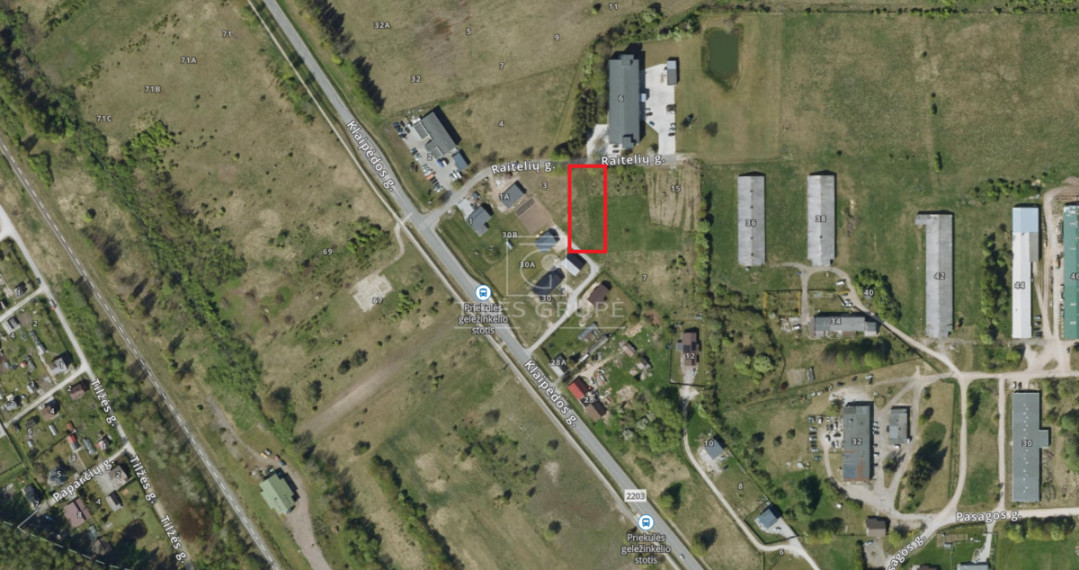 Parduodamas sklypas Priekulės II k., Klaipėdos r. sav., 10 a ploto 3