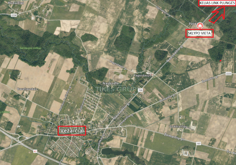 Parduodamas sklypas Nausodžio g., Vėžaičių mstl., Klaipėdos r. sav., 58 a ploto 2
