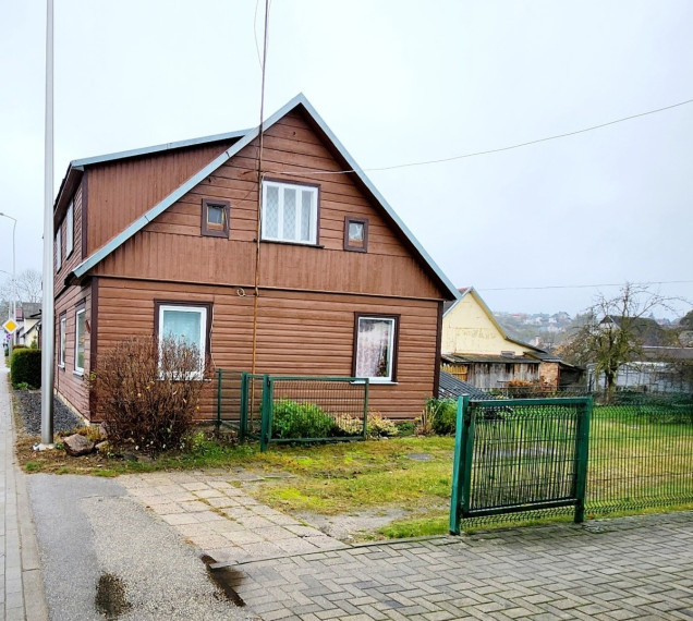 Parduodamas namas F. Martišiaus g., Prienų m., Prienų r. sav., 112.52 m2 ploto, 2 aukštai 10