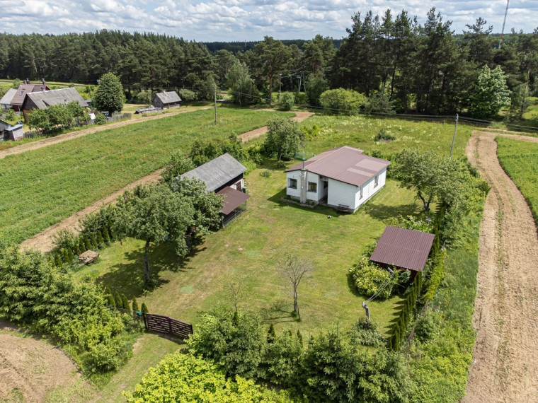 Parduodamas namas Paluknės g., Rūdiškių m., Trakų r. sav., 75 m2 ploto, 1 aukštai 1