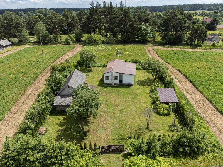 Parduodamas namas Paluknės g., Rūdiškių m., Trakų r. sav., 75 m2 ploto, 1 aukštai 4