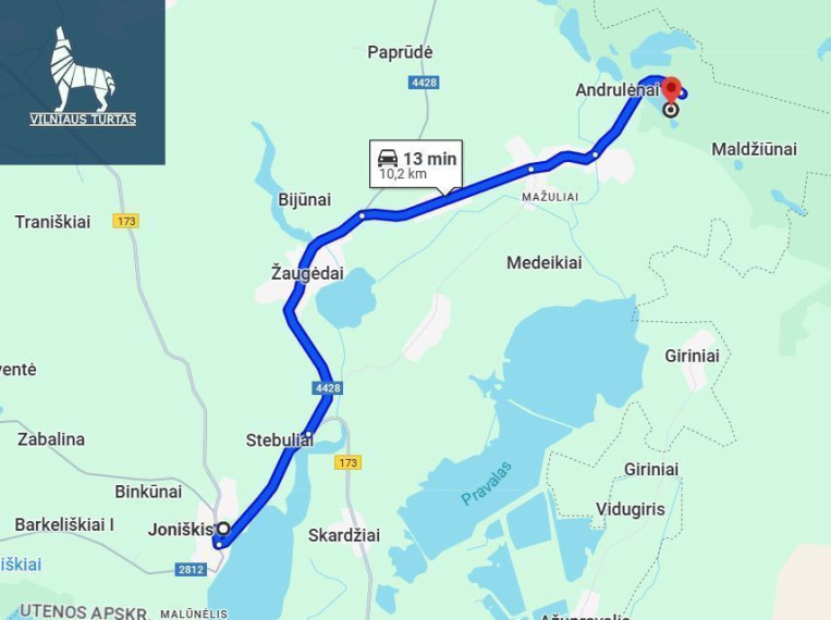 Parduodamas sklypas Maldžiūnų k., Molėtų r. sav., 176 a ploto 4