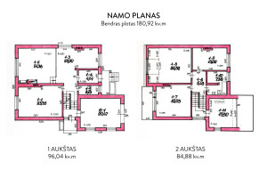 Parduodamas namas Karšuvos g., Buivydiškių k., Vilniaus r. sav., 268.37 m2 ploto, 2 aukštai 49