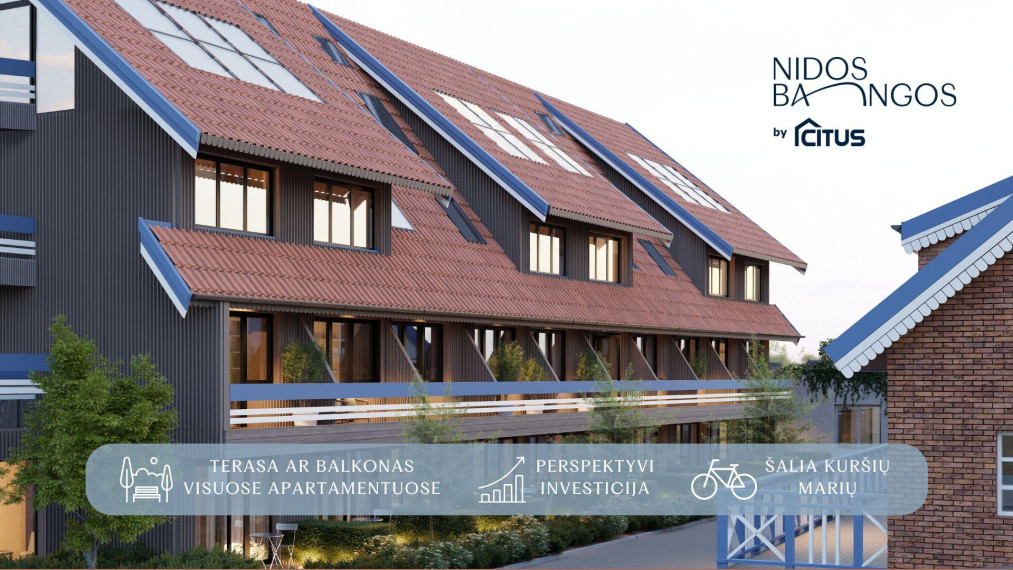 Parduodamas butas Skruzdynės g., Neringos m., Neringos sav., 40.60 m² ploto 2 kambariai 3