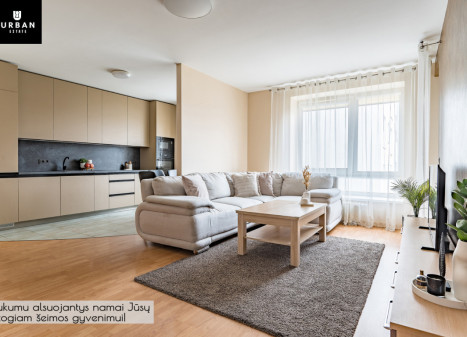 Parduodamas butas Jurgio Baltrušaičio g., Šeškinėje, Vilniuje, 50.83 kv.m ploto