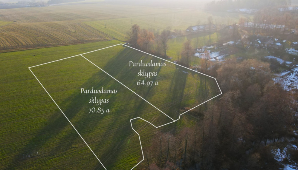 Parduodamas  sklypas Gasčionių k., Šalčininkų r. sav., 70.85 a ploto 1