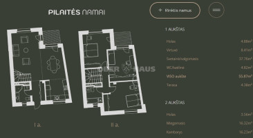 Parduodamas namas Tilžės g., Pilaitė, Vilniaus m., Vilniaus m. sav., 122 m2 ploto, 2 aukštai 11