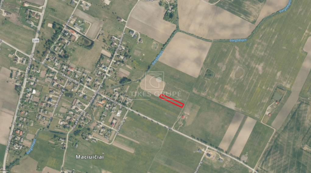 Parduodamas sklypas Skinijos g., Maciuičių k., Klaipėdos r. sav., 12 a ploto 2