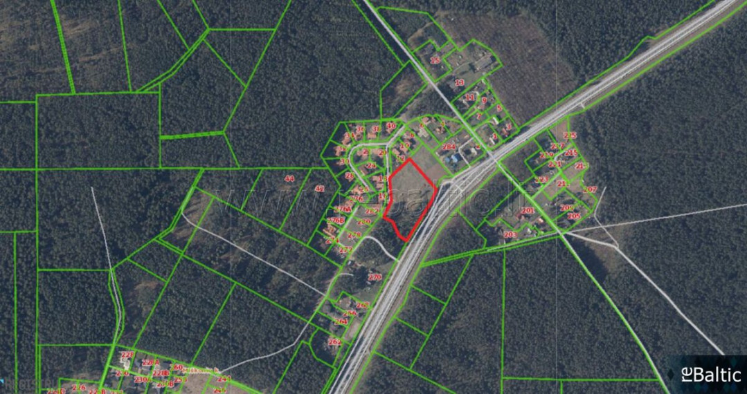 Parduodamas sklypas Nemenčinės pl., Nemenčinės pl., Vilniaus m., Vilniaus m. sav., 106 a ploto 1