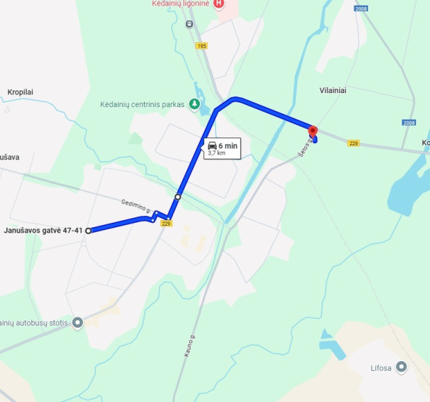 Parduodamas butas Šėtos g., Kėdainių m., Kėdainių r. sav., 33.31 m2 ploto, 2 kambariai 14