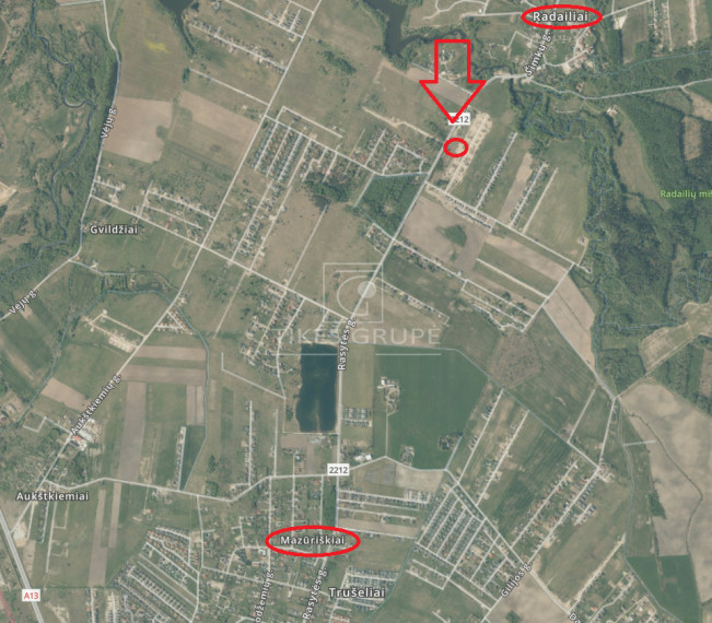 Parduodamas sklypas Radailių k., Klaipėdos r. sav., 10 a ploto 3