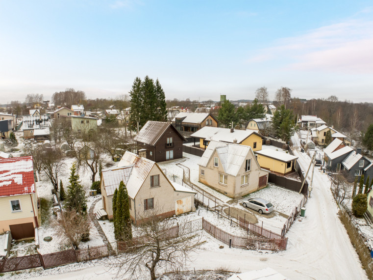 Parduodamas 7.67 a ploto sklypas su sodo namu Ateities Sodų 3-oji g., Naujojoje Vilnioje 2