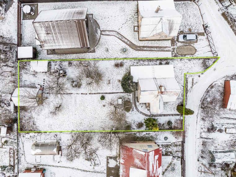 Parduodamas 7.67 a ploto sklypas su sodo namu Ateities Sodų 3-oji g., Naujojoje Vilnioje 3